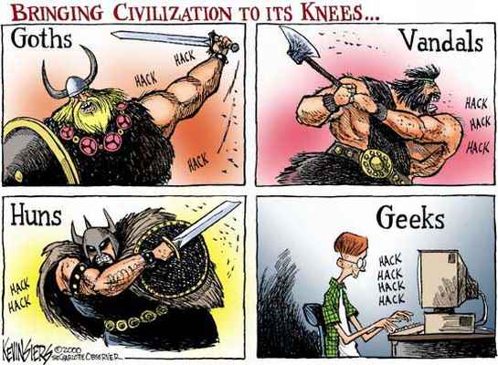 Geeks - Bringing Civilization To Its Knees...